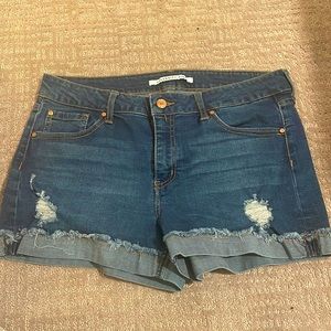 Celebrity Pink Jean Shorts